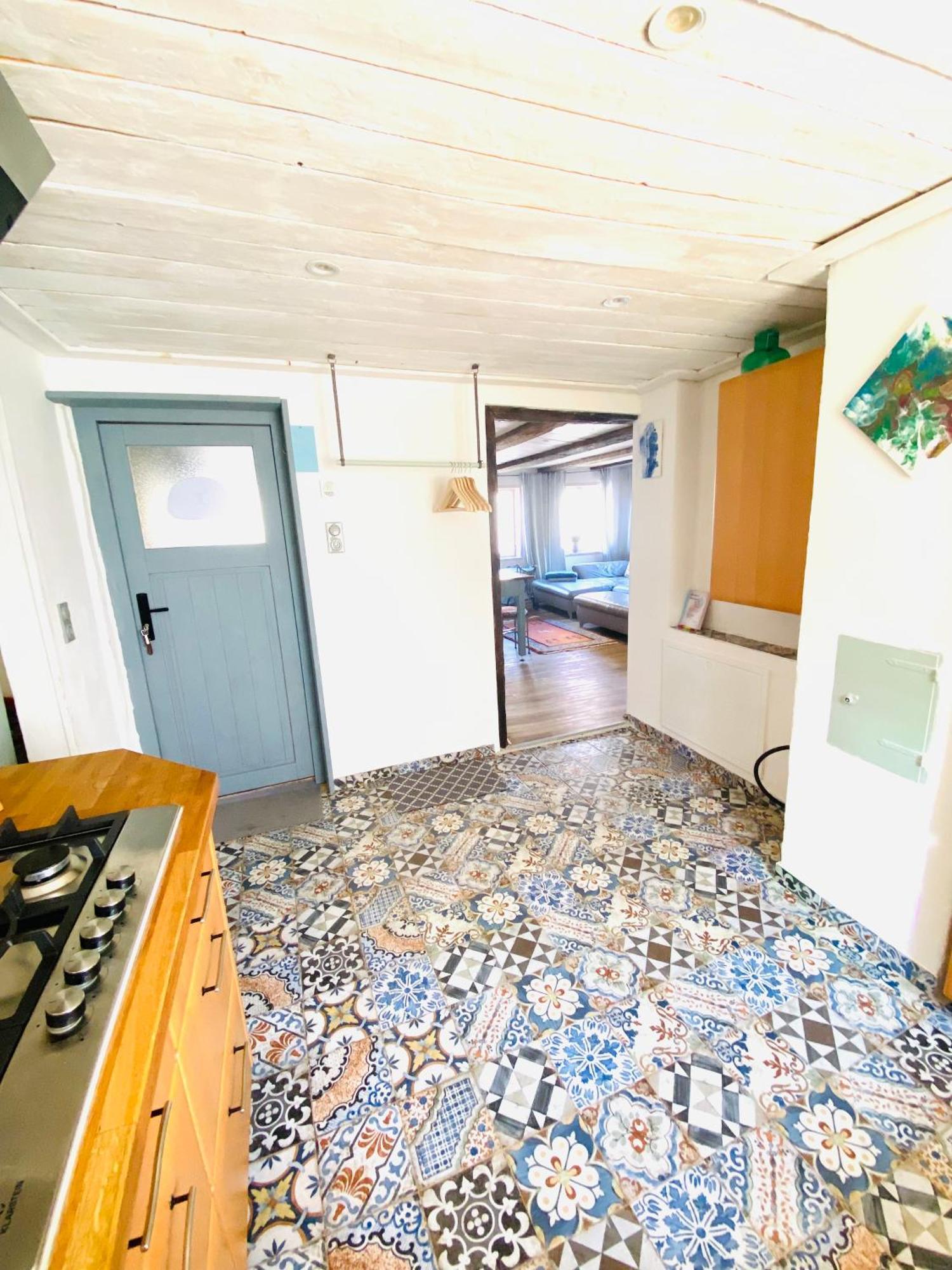 Ganze Wohnung - Erdgeschoss - Sehr Ruhig - Hundefreundlich - Regendusche - Bodenheizung - Kueche - Easy Check-In Mit Schluesselbox Nehren  Exteriör bild